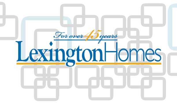 Lexington Homes Logo on top of MA1440 background pattern